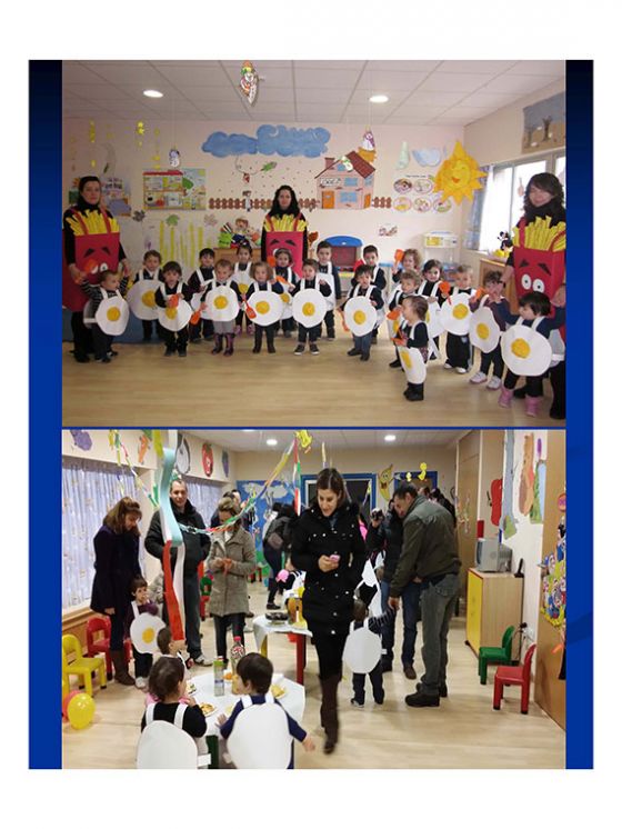 Carnaval na escola infantil de Becerrea