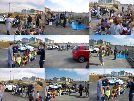 LA POLICIA EN LA ESCUELA INFANTIL MUNICIPAL DE LA RAMALLOSA