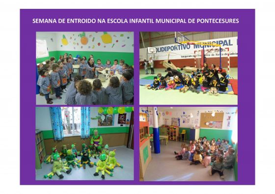 Semana del Carnaval en la escuela infantil de Pontecesures