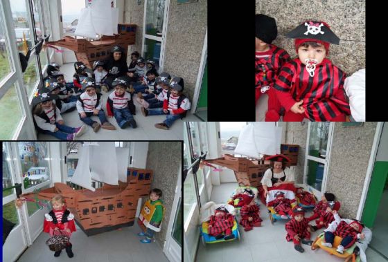 Celebracion del Carnaval en la escuela infantil de Pontecesures