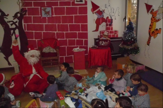 Fiesta de Navidad en la EI. O Saviñao