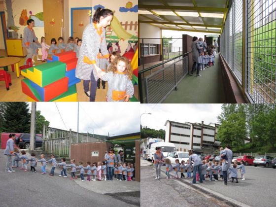 SIMULACRO DE INCENDIO EN LA ESCUELA INFANTIL MUNICIPAL DE BECERREÁ